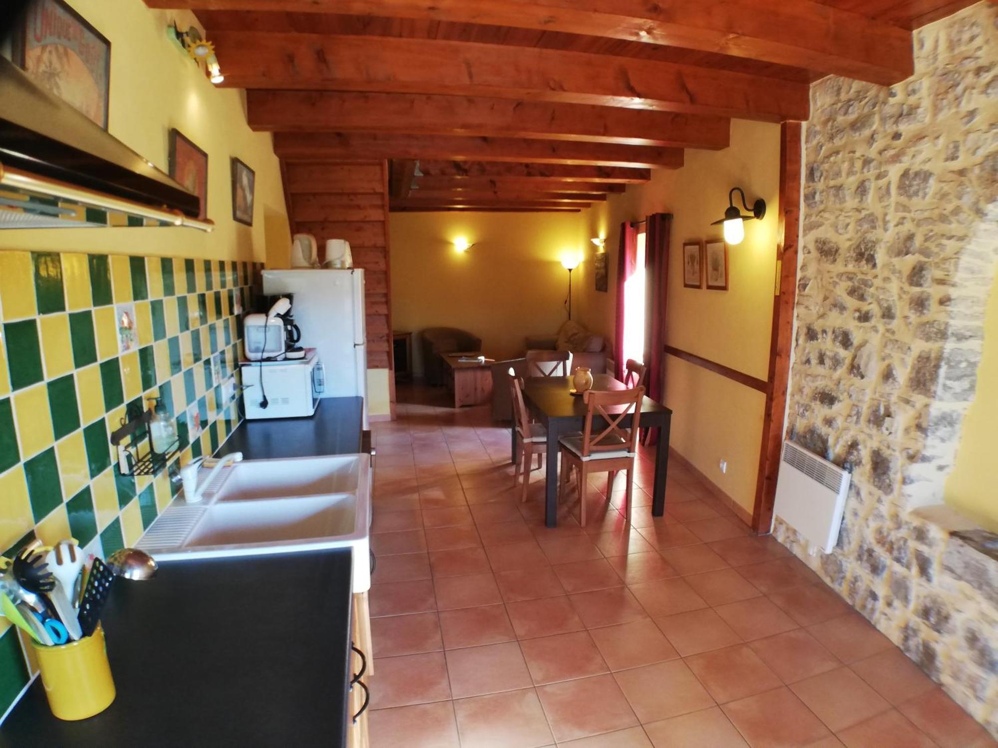 Gites Domaine De La Barnerie Saint Alban Auriolles Quarto foto